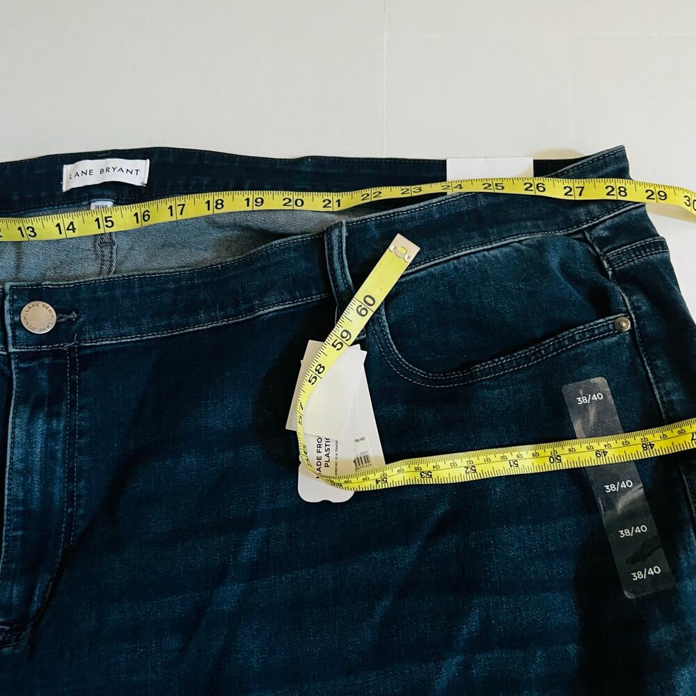 Lane Bryant Signature Fit Straight Leg Jeans Size 38 NWT Blue - Picture 7 of 10